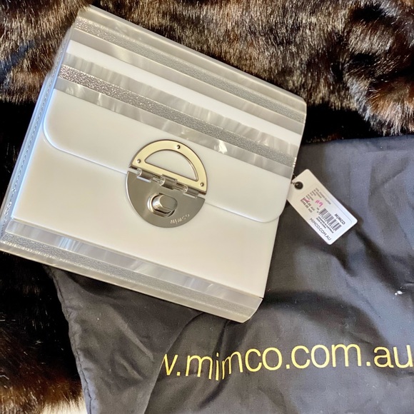 BNWT ➡️ Mimco Clutch/Shoulder Bag - Picture 2 of 6